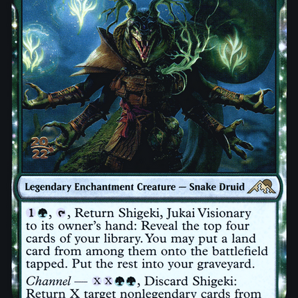 Shigeki, Jukai Visionary [Kamigawa: Neon Dynasty Promos] Prerelease Foil
