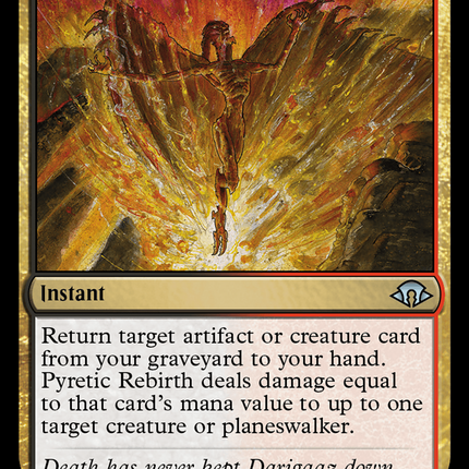 Pyretic Rebirth [Modern Horizons 3] Foil