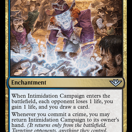 Intimidation Campaign [Outlaws of Thunder Junction] Foil