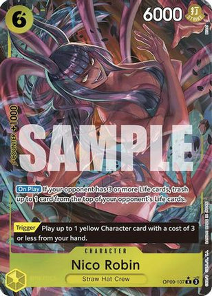 Nico Robin (107) (Parallel) (OP09-107) - Emperors in the New World Foil