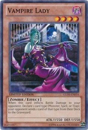 Vampire Lady (Common / Short Print) [GLD5-EN014] Limited