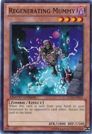 Regenerating Mummy (Common / Short Print) [GLD5-EN016] Limited