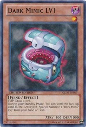 Dark Mimic LV1 (Common / Short Print) [GLD5-EN017] Limited