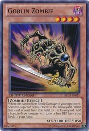 Goblin Zombie (Common / Short Print) [GLD5-EN021] Limited
