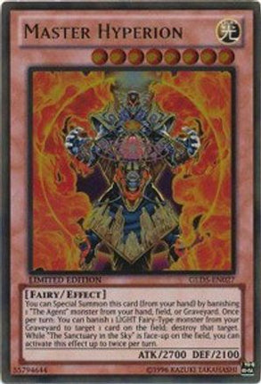 Master Hyperion (Gold Rare) [GLD5-EN027] Limited