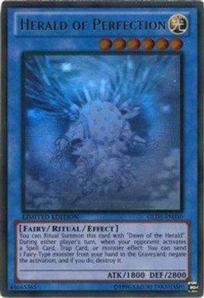 Herald of Perfection (Ghost/Gold Rare) [GLD5-EN030] Limited