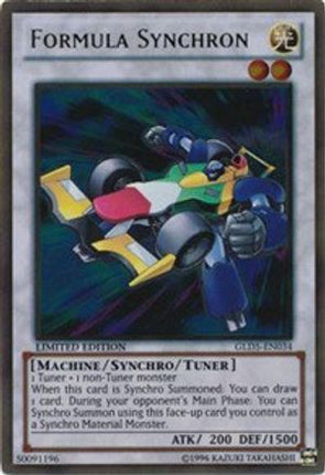 Formula Synchron (Gold Rare) [GLD5-EN034] Limited
