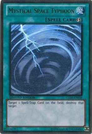 Mystical Space Typhoon (Ghost/Gold Rare) [GLD5-EN038] Limited