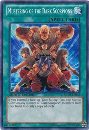 Mustering of the Dark Scorpions (Common / Short Print) [GLD5-EN042] Limited