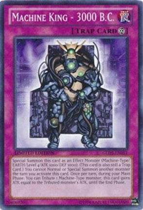 Machine King - 3000 B.C. (Common / Short Print) [GLD5-EN051] Limited