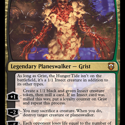 Grist, the Hunger Tide [Modern Horizons 3 Commander] Foil