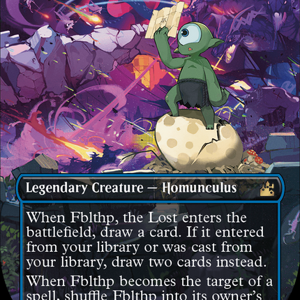 Fblthp, the Lost (Borderless) [Ravnica Remastered]