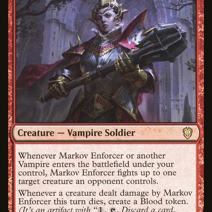 Markov Enforcer [Crimson Vow Commander]