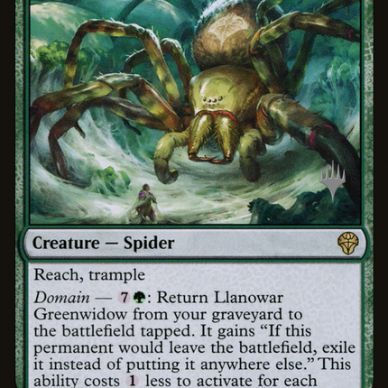 Llanowar Greenwidow [Dominaria United Promos]