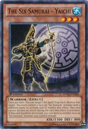 The Six Samurai - Yaichi (Common / Short Print) [SDWA-EN006] Structure Deck: Samurai Warlords 1st Edition