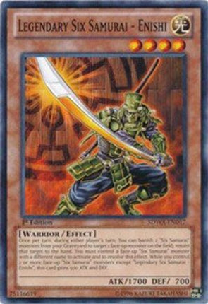 Legendary Six Samurai - Enishi (Common / Short Print) [SDWA-EN017] Structure Deck: Samurai Warlords 1st Edition