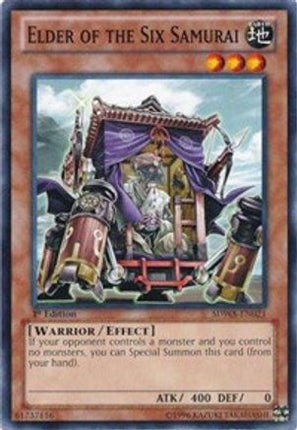 Elder of the Six Samurai (Common / Short Print) [SDWA-EN021] Structure Deck: Samurai Warlords 1st Edition