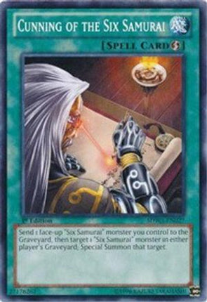 Cunning of the Six Samurai (Common / Short Print) [SDWA-EN027] Structure Deck: Samurai Warlords 1st Edition