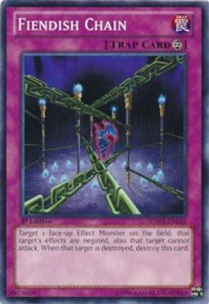 Fiendish Chain (Common / Short Print) [SDWA-EN036] Structure Deck: Samurai Warlords 1st Edition
