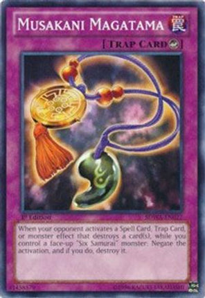 Musakani Magatama (Common / Short Print) [SDWA-EN037] Structure Deck: Samurai Warlords 1st Edition