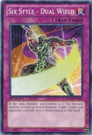 Six Style - Dual Wield (Common / Short Print) [SDWA-EN040] Structure Deck: Samurai Warlords 1st Edition