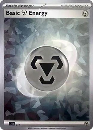 Basic Metal Energy (Cracked Ice Holo) - 16/null [SVE: Scarlet & Violet Energies] Holofoil