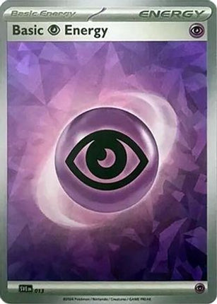 Basic Psychic Energy (Cracked Ice Holo) - 13/null [SVE: Scarlet & Violet Energies] Holofoil