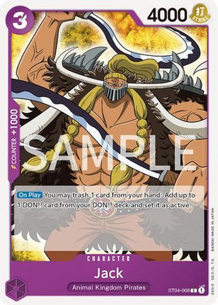 Jack (ST04-008) - Revision Pack Cards