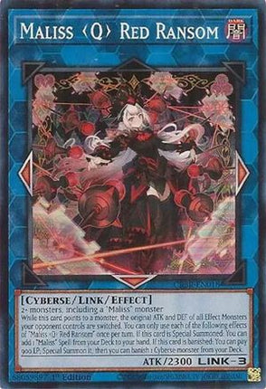 Maliss Q Red Ransom [CRBR-EN018] Super Rare 1st Edition