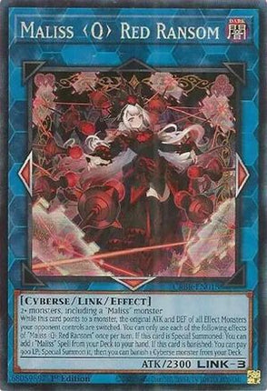 Maliss Q Red Ransom  [CRBR-EN018] Collector's Rare 1st Edition
