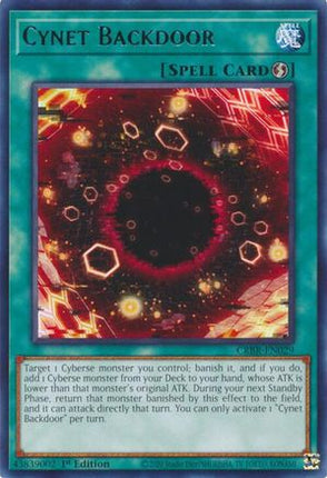 Cynet Backdoor [CRBR-EN029] Rare 1st Edition