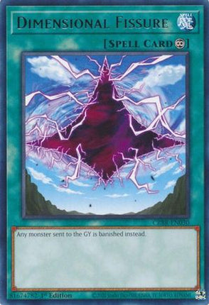 Dimensional Fissure [CRBR-EN030] Rare 1st Edition
