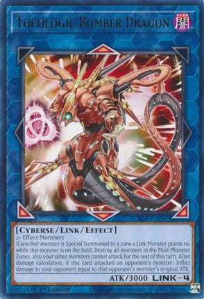 Topologic Bomber Dragon (Rare) [CRBR-EN049] 1st Edition