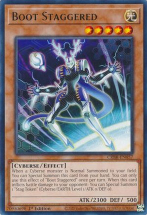 Boot Staggered [CRBR-EN057] Rare 1st Edition
