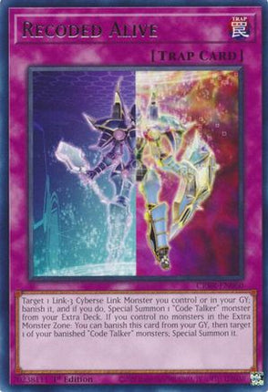 Recoded Alive [CRBR-EN060] Rare 1st Edition
