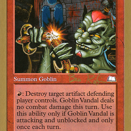 Goblin Vandal [World Championship Decks 1998]