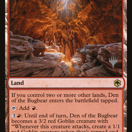Den of the Bugbear [Adventures in the Forgotten Realms Promos]
