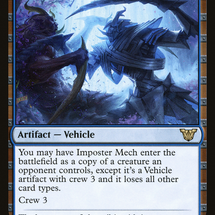 Imposter Mech [Neon Dynasty Commander]