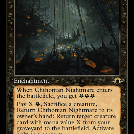 Chthonian Nightmare (Retro) [Modern Horizons 3] Foil
