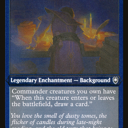 Candlekeep Sage [Commander Legends: Battle for Baldur's Gate] Etched Foil
