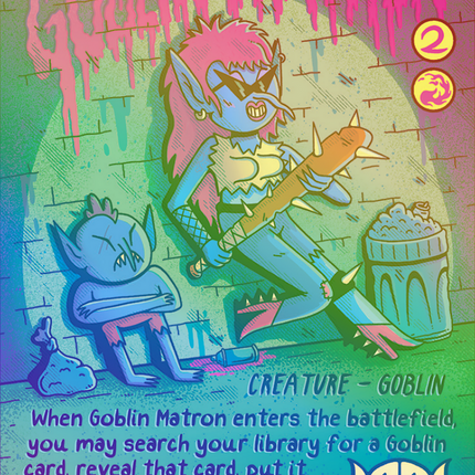 Goblin Matron (Borderless) [Secret Lair Drop] Foil