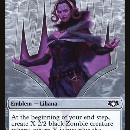 Liliana, the Last Hope Emblem [Mythic Edition Tokens]