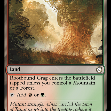 Rootbound Crag [Fallout] Surge Foil