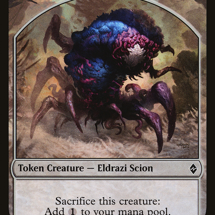 Eldrazi Scion [Battle for Zendikar Tokens]