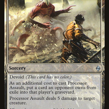Processor Assault (devoid) [Battle for Zendikar]