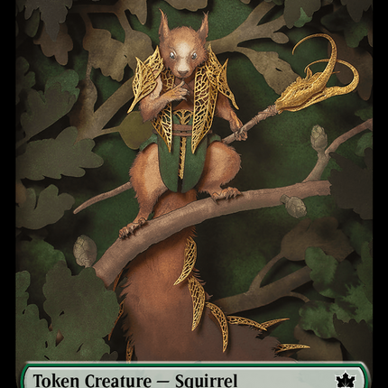 Squirrel [Bloomburrow Tokens]