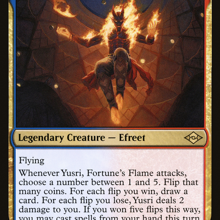 Yusri, Fortune's Flame [The List]