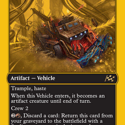 Gastal Thrillroller (First-Place Foil) [Aetherdrift] Foil