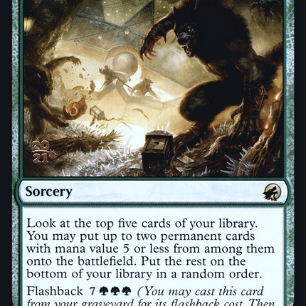 Storm the Festival [Innistrad: Midnight Hunt Promos] Prerelease Foil
