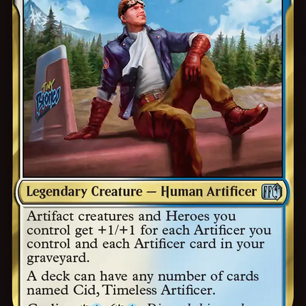 Cid, Timeless Artificer [FINAL FANTASY] Foil